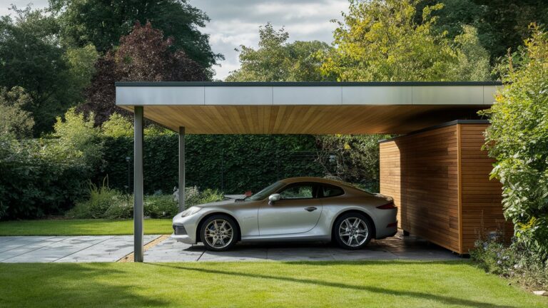 carport mit schuppen